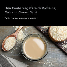 Carica l'immagine nel visualizzatore di Gallery, Sunita Tahina Crema di Sesamo - Salsa Tahini Ricca e Cremosa per Hummus e Salse -Crema di Semi di Sesamo Biologica - 340g
