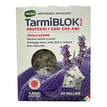 Carica l'immagine nel visualizzatore di Gallery, Antitarmico e Antiacaro Profumato (Antitarme e Anticaro 20 pz. profumo Lavanda)