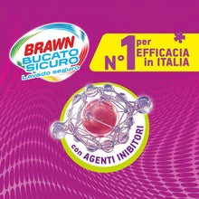 Carica l'immagine nel visualizzatore di Gallery, Brawn Bucato Sicuro Foglietti Acchiappacolore, Con Agenti Inibitori Cattura le Tinte e i Colori, Confezione da 80 Foglietti