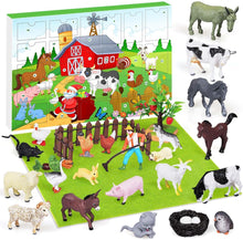 Carica l&#39;immagine nel visualizzatore di Gallery, iZoeL Calendario Avvento 2024 Bambini Fattoria Animali, 24 Animali Fattoria per Pollo Anatre Conigli - Calendario dell&#39;Avvento Natale, Regalo a Sorpresa Il Conto Alla Rovescia Figli Nipoti Bambini