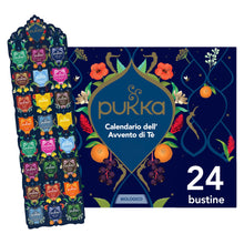 Carica l&#39;immagine nel visualizzatore di Gallery, Pukka Tisane Calendario Avvento 2025, Set Regalo Tisane e Infusi, Deliziose Erbe Biologiche, Senza Cioccolato e Lattosio, Per Una Dose Quotidiana Di Benessere e Gusto, Idea Regalo, 24 Bustine