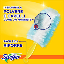 Carica l'immagine nel visualizzatore di Gallery, Swiffer Duster, Starter Kit Manico + 13 Piumini Catturapolvere