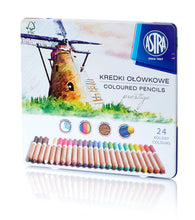 Carica l&#39;immagine nel visualizzatore di Gallery, Kredki olówkowe Prestige 24 kolory w kasetce