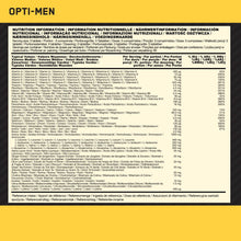 Carica l'immagine nel visualizzatore di Gallery, Optimum Nutrition Opti-Men, Multivitaminico Alto Dosaggio per Uomini