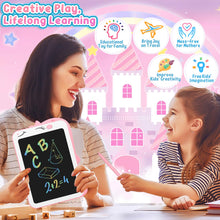 Carica l&#39;immagine nel visualizzatore di Gallery, Unicorno Bambina Regalo Giochi Bambini: Gioco Giochi Giocattoli Bambini Bambina 2 3 4 5 6 anni Femmina Regalo Regali Natale Bambini Ragazza Calendario Avvento Lavagna Lavagnetta Cancellabile Bambini