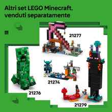 Carica l'immagine nel visualizzatore di Gallery, LEGO Minecraft Calendario dell'Avvento 2025 per Bambini e Bambine da 7 Anni - Gioco per il Conto alla Rovescia di Natale con 24 Sorprese come Minifigure e Mini Costruzioni - Regalo per Gamer - 21280