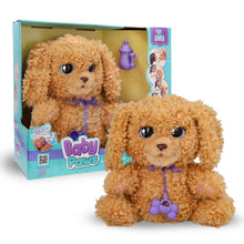 Carica l'immagine nel visualizzatore di Gallery, BABY PAWS Labradoodle, Cucciolo Interattivo di Peluche che Reagisce ai Vostri Input, Portatelo con voi, Giocattolo Regalo per Bambini dai 4 Anni in su