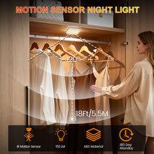 Carica l'immagine nel visualizzatore di Gallery, daphomeu 6Pezzi Luce LED Ricaricabile con Sensore di Movimento - Luce Sottopensile Cucina LED, Luce Notturna Senza Fili 