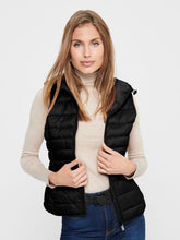 Carica l'immagine nel visualizzatore di Gallery, Only Onlnewtahoe Hood Waistcoat Otw Noos, Gilet Donna, Nero, M