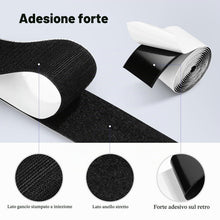 Carica l'immagine nel visualizzatore di Gallery, Donner Nastro Pedale Pedaliera Montaggio Nastro di Fissaggio Hook Loop Lunghezza 2M Larghezza 5CM per Pedali a Effetto d