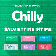 Carica l'immagine nel visualizzatore di Gallery, Chilly, Salviettine Intime Lenitivo, 6 x 12 pz