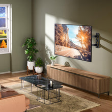 Carica l'immagine nel visualizzatore di Gallery, Perlegear Supporto da Parete per TV da 26 a 60 Pollici, Staffa TV con Braccio Girevole ed Estendibile, Max VESA 400x400, Supporto Ultra Resistente 45 kg - PGMFK6