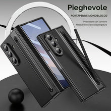 Carica l'immagine nel visualizzatore di Gallery, Custodia per Galaxy Z Fold 8 Ultra con penna stilo, lo schermo + slot per S Pen, cover in pelle per Samsung Galaxy Z Fol