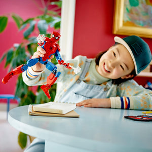 LEGO 76226 Marvel Personaggio Di Spider-Man Giocattolo, Set Con Action Figure Snodabile, Film Supereroi, Modellino Da Collezione, Giochi Per Bambini E Bambine