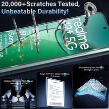 Carica l'immagine nel visualizzatore di Gallery, Vetro Temperato per Realme 12 Plus/Realme 12+ 5G/Realme 12 4G