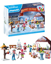 Carica l'immagine nel visualizzatore di Gallery, PLAYMOBIL Christmas 71472 Calendario dell'Avvento: Mercatini di Natale, 24 entusiasmanti sorprese, tra cui quattro personaggi, Calendario dell'Avvento 2024, giocattolo per bambini dai 4 anni in su