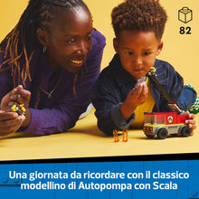 Carica l'immagine nel visualizzatore di Gallery, LEGO City Autopompa con scala 60463
