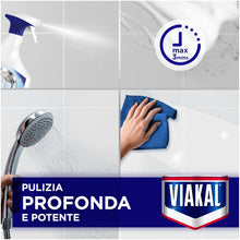 Carica l'immagine nel visualizzatore di Gallery, Viakal Anticalcare Spray Classico, Rimuove Fino al 100% Calcare, 4x 800ml