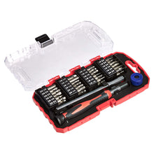 Carica l'immagine nel visualizzatore di Gallery, Amazon Basics Set da 51 di Punte per Cacciavite di Precisione, Kit Micro Riparazioni con Punte Torx, Tri-Wing, Hex e Phi