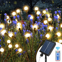 Carica l'immagine nel visualizzatore di Gallery, Luci Solari Da Giardino,Luce Solare Per Lucciole,4 Pezzi 32 Led Luci Esterno Energia Solare,Luci Solari Da Giardino All'aperto Impermeabili,per La Decorazione Del Cortile, Del Patio E Del Camminamento