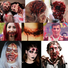 Carica l'immagine nel visualizzatore di Gallery, 8 pcs Kit per Trucchi Halloween Make Up, Finto Che Fa Cicatrice Artificiale
