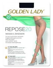 Carica l'immagine nel visualizzatore di Gallery, Golden Lady COLLANT REPOSE 20 5 paia