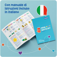 Carica l&#39;immagine nel visualizzatore di Gallery, Smowo® Kit Lavoretti Creativi per Bambini - Grande Set di Bricolage con Scovolini e Materiale Vari, Ideale per Ragazze e Ragazzi