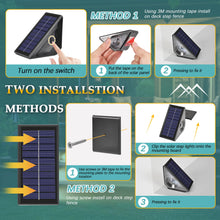 Carica l'immagine nel visualizzatore di Gallery, Solpex Luci solari per esterni, 6 pezzi, luce per scale, impermeabile, illuminazione a LED per scale esterne, gradini, r