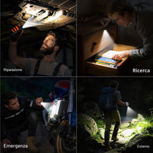 Carica l'immagine nel visualizzatore di Gallery, Blukar Torcia LED Mini Ricaricabile, Torcia Penna Tascabile con Clip