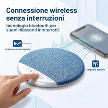 Carica l'immagine nel visualizzatore di Gallery, 1 pezzo Altoparlante Cuscino Bluetooth, Mini Cassa Bluetooth Portatile, Speaker Bluetooth con Rumori Bianchi &amp; Timer, Pr