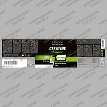 Carica l'immagine nel visualizzatore di Gallery, Bandini® Creatina CREAPURE® Monoidrata in Polvere Pura - Include Dosatore