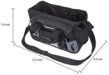 Carica l'immagine nel visualizzatore di Gallery, Amazon Basics Borsa portautensili, 32 cm, Grigio