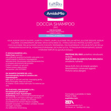 Carica l'immagine nel visualizzatore di Gallery, Euphidra - AmidoMio Doccia Shampoo 2 in 1, Con Olio di Riso 100% da agricoltura biologica e Proteine del Riso, Nutre i C