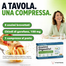 Carica l'immagine nel visualizzatore di Gallery, Enzimi Digestivi Completi con DigeZyme® e Chiodi di Garofano, 60 Compresse