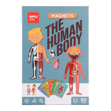 Carica l'immagine nel visualizzatore di Gallery, APLI Kids 18531- Gioco educativo Magnetico sul Corpo Umano per Bambini dai 5 Anni in su