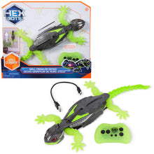 Carica l'immagine nel visualizzatore di Gallery, HEX BOTS Geco Telecomandato, Giocattolo Interattivo Radiocomandato, Ricaricabile con Cavetto USB, Si Arrampica sulle Pareti e Corre sui Pavimenti, Giocattolo per Bambini e Bambine, 4+ Anni