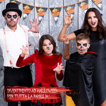 Carica l'immagine nel visualizzatore di Gallery, Festicy Set Denti Finti Vampiro per Bambini Taglia S I Età 6-12 Anni