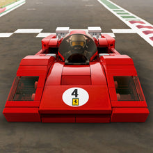 Carica l&#39;immagine nel visualizzatore di Gallery, LEGO Speed Champions 1970 Ferrari 512 M, Macchina Giocattolo da Corsa, Supercar, Auto Sportiva Rossa, Modellismo, Collezione 2022 76906