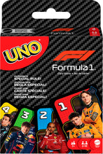 Carica l'immagine nel visualizzatore di Gallery, Mattel Games UNO F1 Gioco di Carte, 7+ anni, 2-10 giocatori