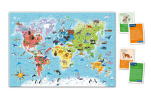 Carica l&#39;immagine nel visualizzatore di Gallery, Clementoni - 16597 - Sapientino più - Scopriamo Il Mondo - Gioco Educativo sulla Geografia, Puzzle Planisfero per Bambini dai 6 Anni (Gioco in Italiano), Made in Italy