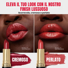Carica l'immagine nel visualizzatore di Gallery, Revlon Super Lustrous Lipstick, Rossetto con Formula Cremosa, Infuso Con Vitamina E, 812 Porto Please, 4,2g