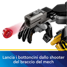 Carica l&#39;immagine nel visualizzatore di Gallery, LEGO DC Armatura Mech di Batman, Action Figure Giocattolo da Costruire, Robot Snodabile da Collezione con Minifigure e Batarang, Giochi Creativi per Bambini e Bambine da 6 Anni, Piccolo Regalo 76270