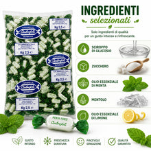 Carica l'immagine nel visualizzatore di Gallery, Ambrosoli Menta Forte, Caramelle alla Menta Intensa Incartate 2,5 kg
