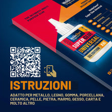 Carica l'immagine nel visualizzatore di Gallery, WoldoClean Colla Istantanea Universale Gel 50g - Extra Forte Attaccatutto