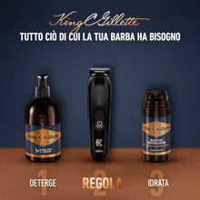 Carica l'immagine nel visualizzatore di Gallery, King C. Gillette Rasoio Elettrico Barba, Regolabarba, Accessori