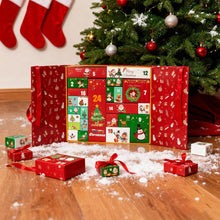 Carica l&#39;immagine nel visualizzatore di Gallery, Scatole per calendario &#39;Avvento, Calendario dell&#39;Avvento Scatola 24 Scatole Regali Natale Calendario Avvento, 2025 per Conto alla Rovescia e Decorazioni Natalizie (Rosso)