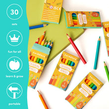 Carica l'immagine nel visualizzatore di Gallery, THE TWIDDLERS 180 Mini Matite Colorate, Gadget Compleanno Bambini
