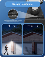 Carica l'immagine nel visualizzatore di Gallery, EDISHINE Faretto LED Esterno a Batteria con Sensore di Movimento, 300 LM