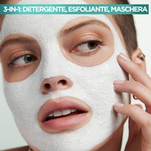 Carica l'immagine nel visualizzatore di Gallery, Garnier Maschera 3in1 Argilla, Per Pelli Miste e Con Imperfezioni, Effetto Purificante e Anti-Brufoli, Impurità Rimosse 
