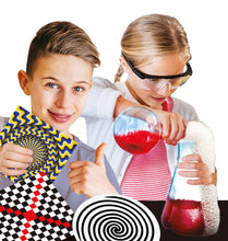 Carica l&#39;immagine nel visualizzatore di Gallery, Clementoni Lab-110 Go-Gioco Scientifico 8 Anni, Laboratorio di Scienze, Esperimenti per Bambini di Chimica, Fisica, Botanica, Made in Italy, Colore Italiano, 19361